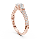 Gold Ring LR-0329, Rose Gold