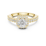 Gold Ring LR-0230, Yellow Gold, view 4