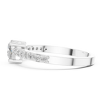 Gold Ring ABR-31, White Gold, view 3