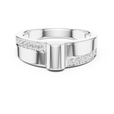 Gold Ring SBMR(12), White Gold, view 4