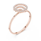 Gold Ring Ledis Ring, Rose Gold, view 2