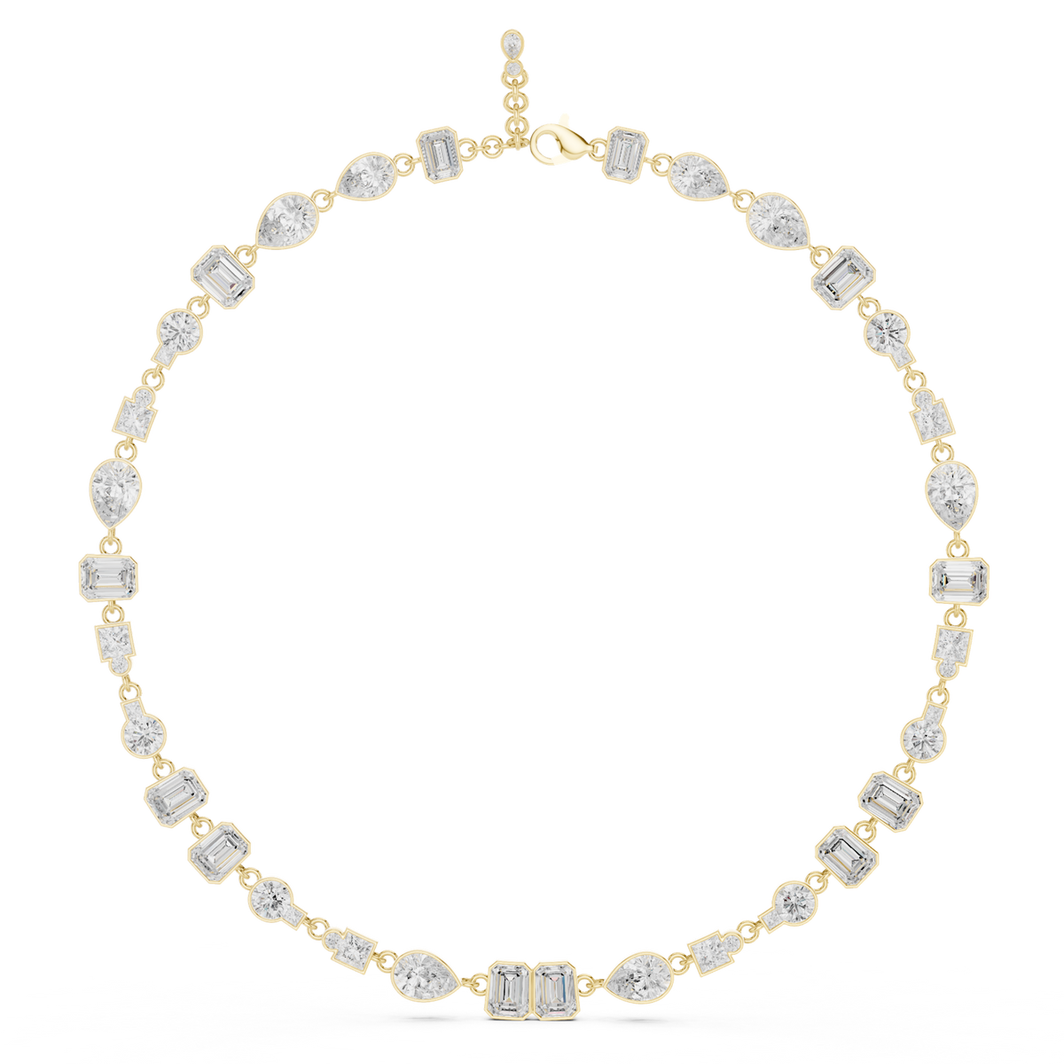Gold Necklace SBWN (43), Yellow Gold