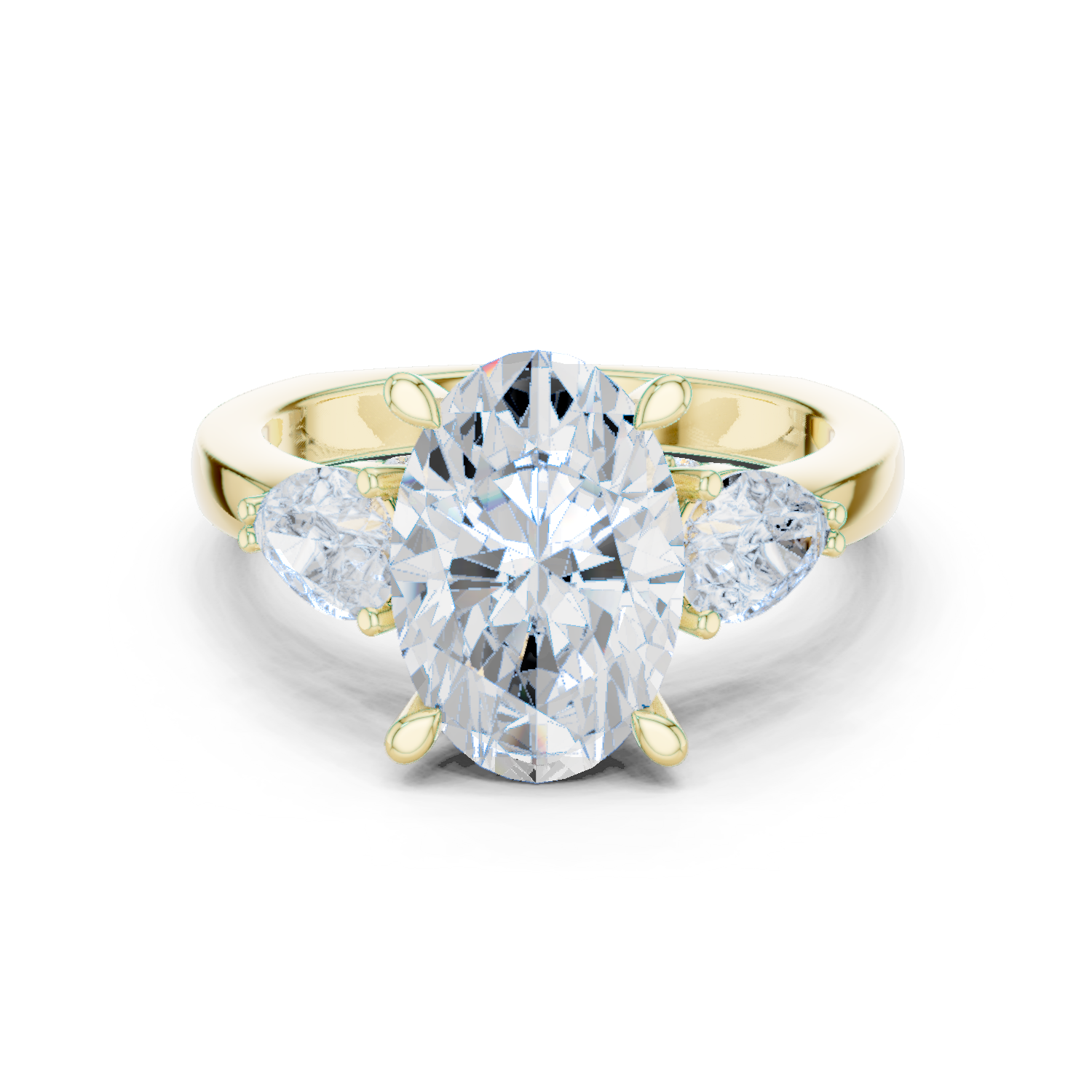 Gold Ring DDLR-269, Yellow Gold