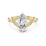 Gold Ring DDLR-935, Yellow Gold, view 4