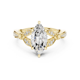 Gold Ring DDLR-935, Yellow Gold, view 4