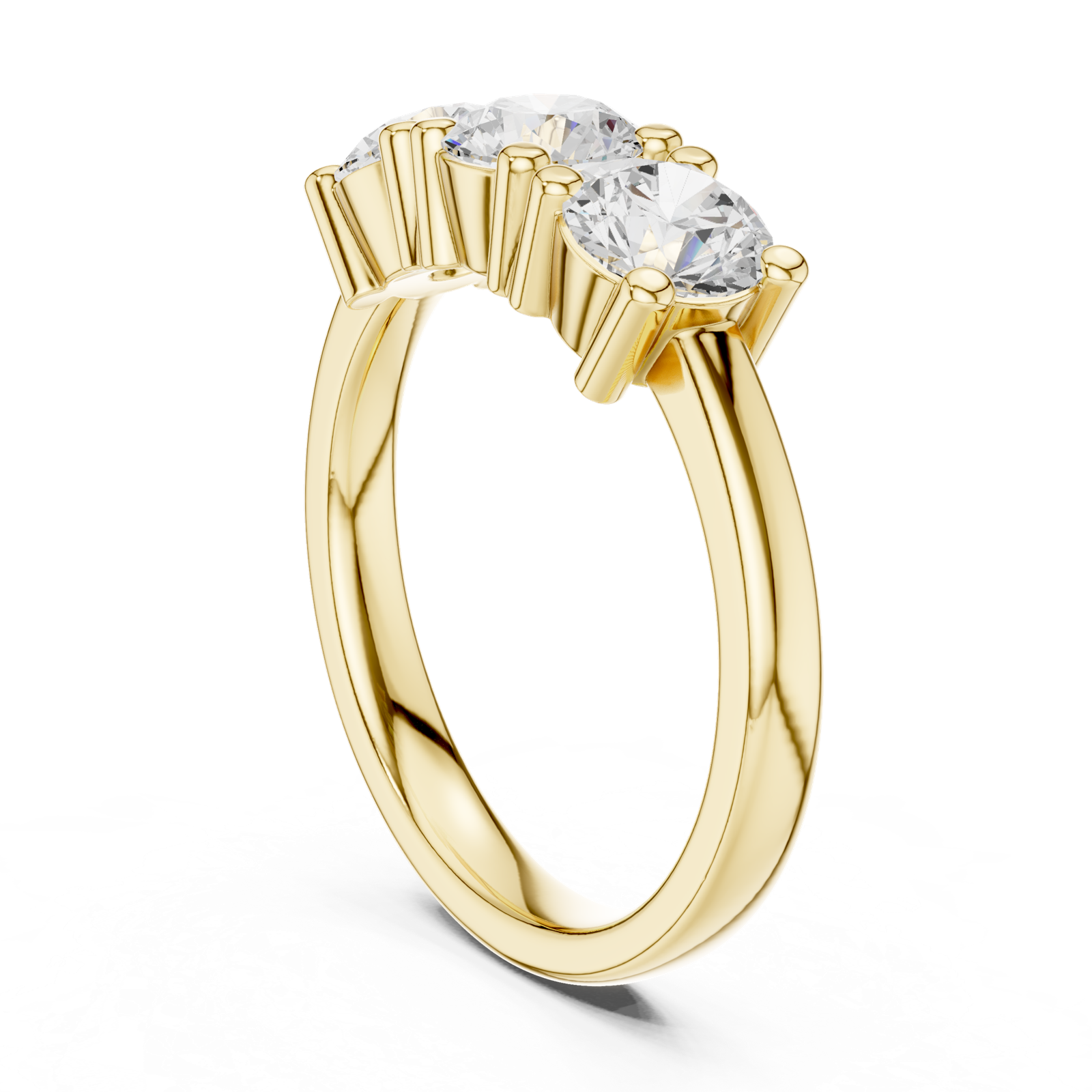 Gold Ring DDLR-611, Yellow Gold