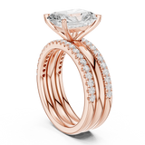 Gold Ring DDLR-950, Rose Gold, view 1