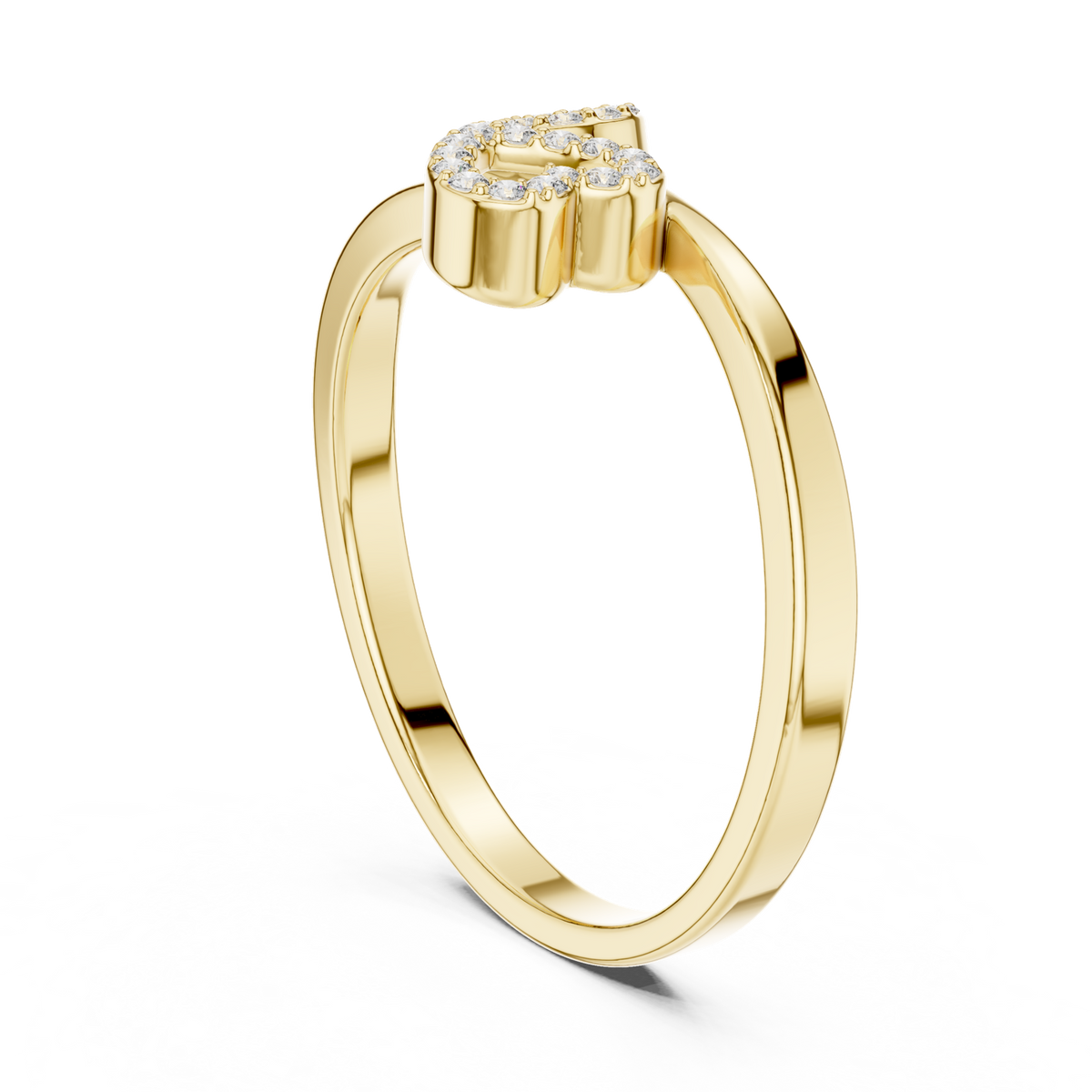 Gold Ring 1 (254), Yellow Gold, view 1