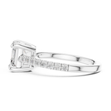 Gold Ring DDLR-875, White Gold, view 3