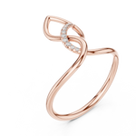 Gold Ring 1 (148), Rose Gold, view 2