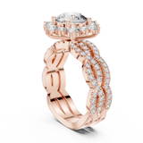 Gold Pendant 9-10018L_34, Rose Gold, view 1