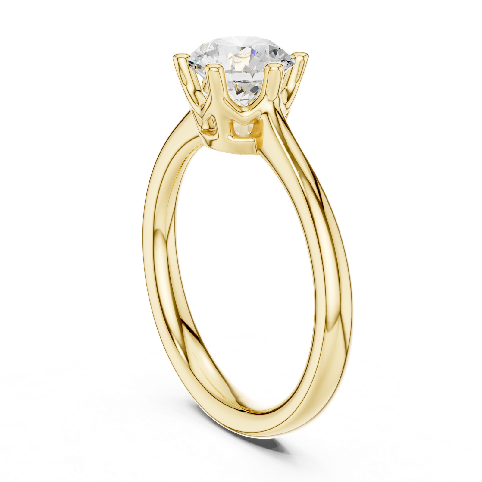 Gold Ring DDLR-558, Yellow Gold