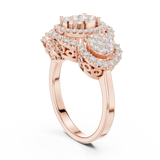 Gold Ring DDLR-453, Rose Gold