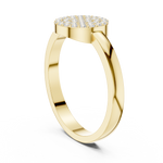 Gold Ring DDLR-584, Yellow Gold