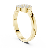 Gold Ring DDLR-584, Yellow Gold