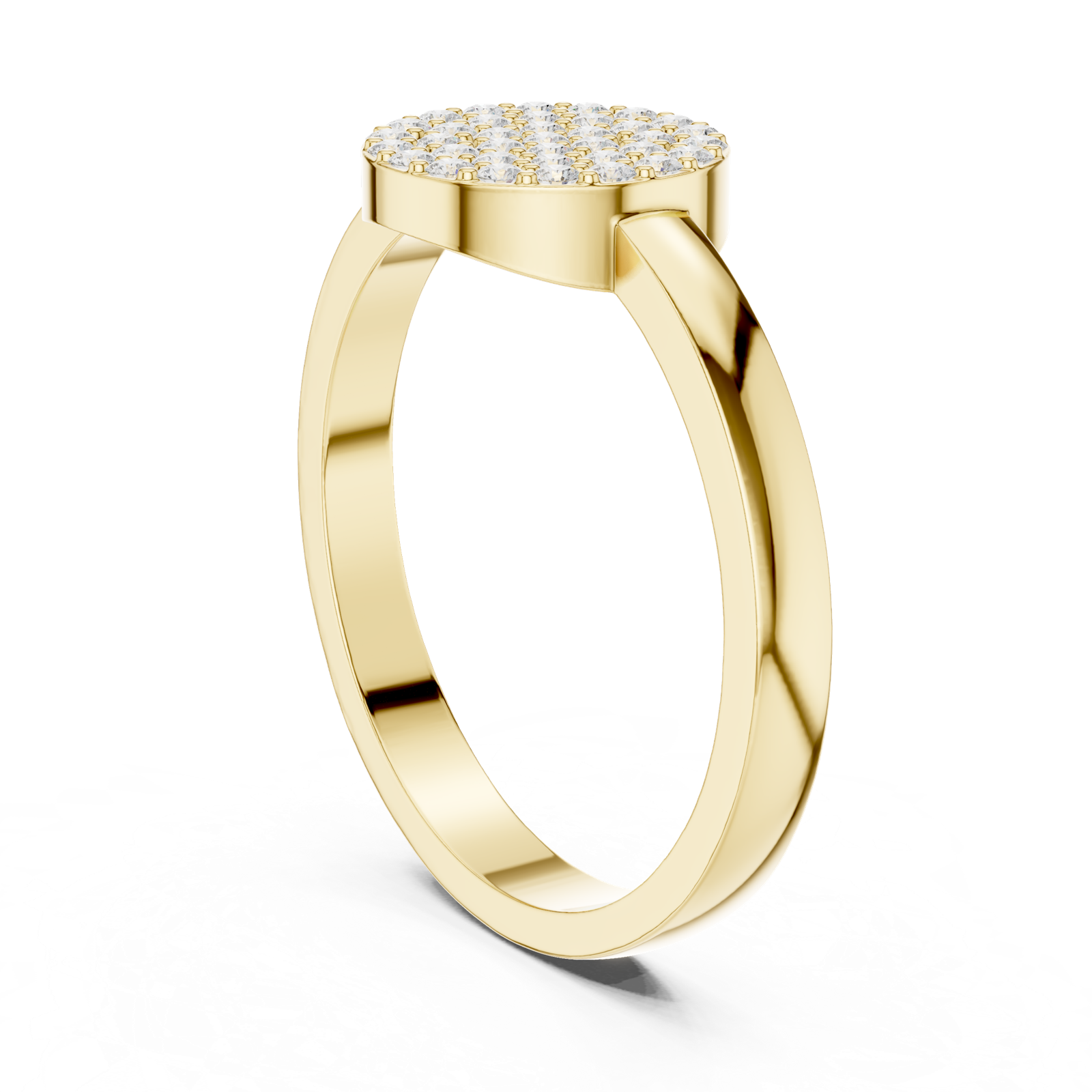 Gold Ring DDLR-584, Yellow Gold