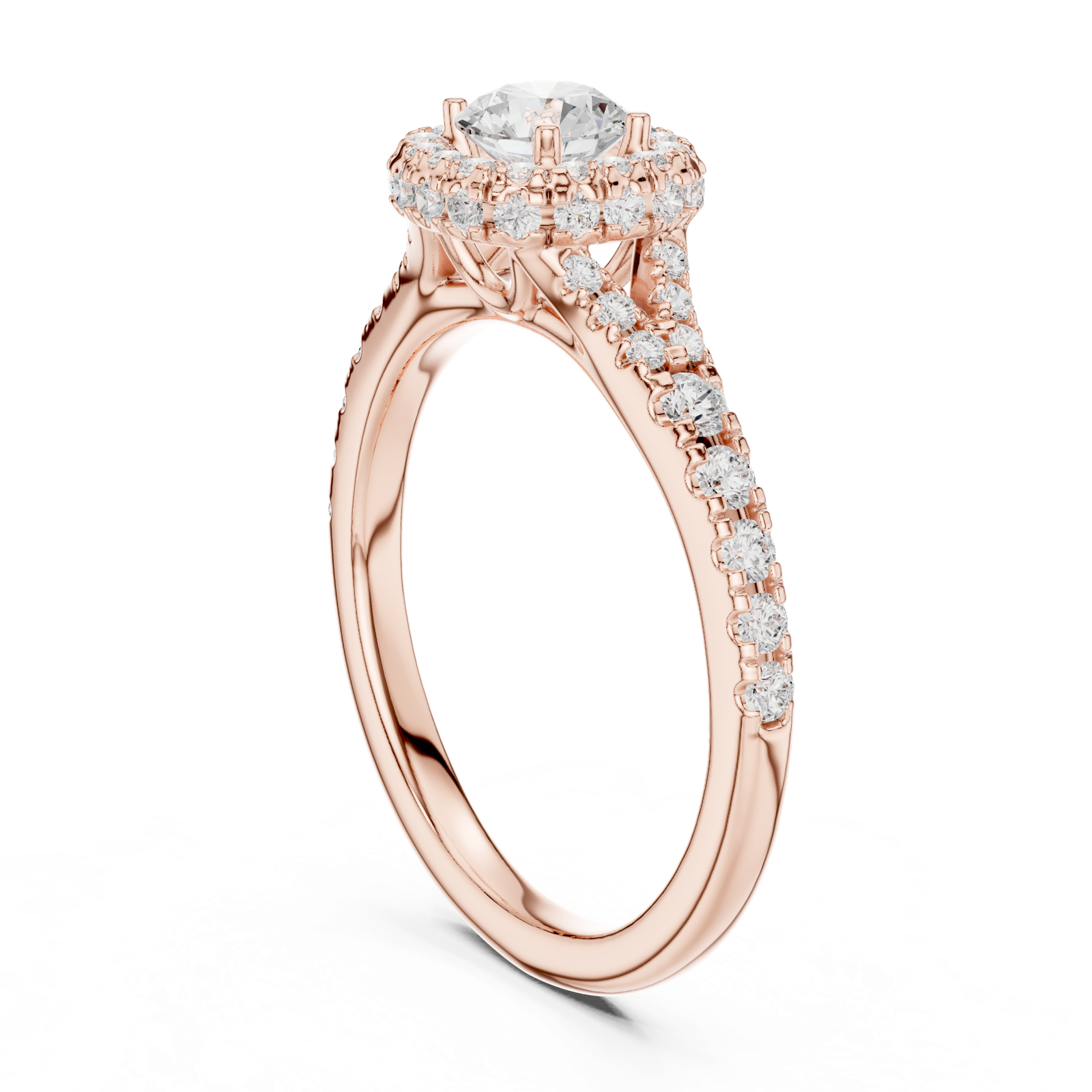 Gold Ring LR-0239, Rose Gold