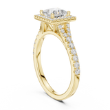 Gold Ring DDLR-912, Yellow Gold, view 1