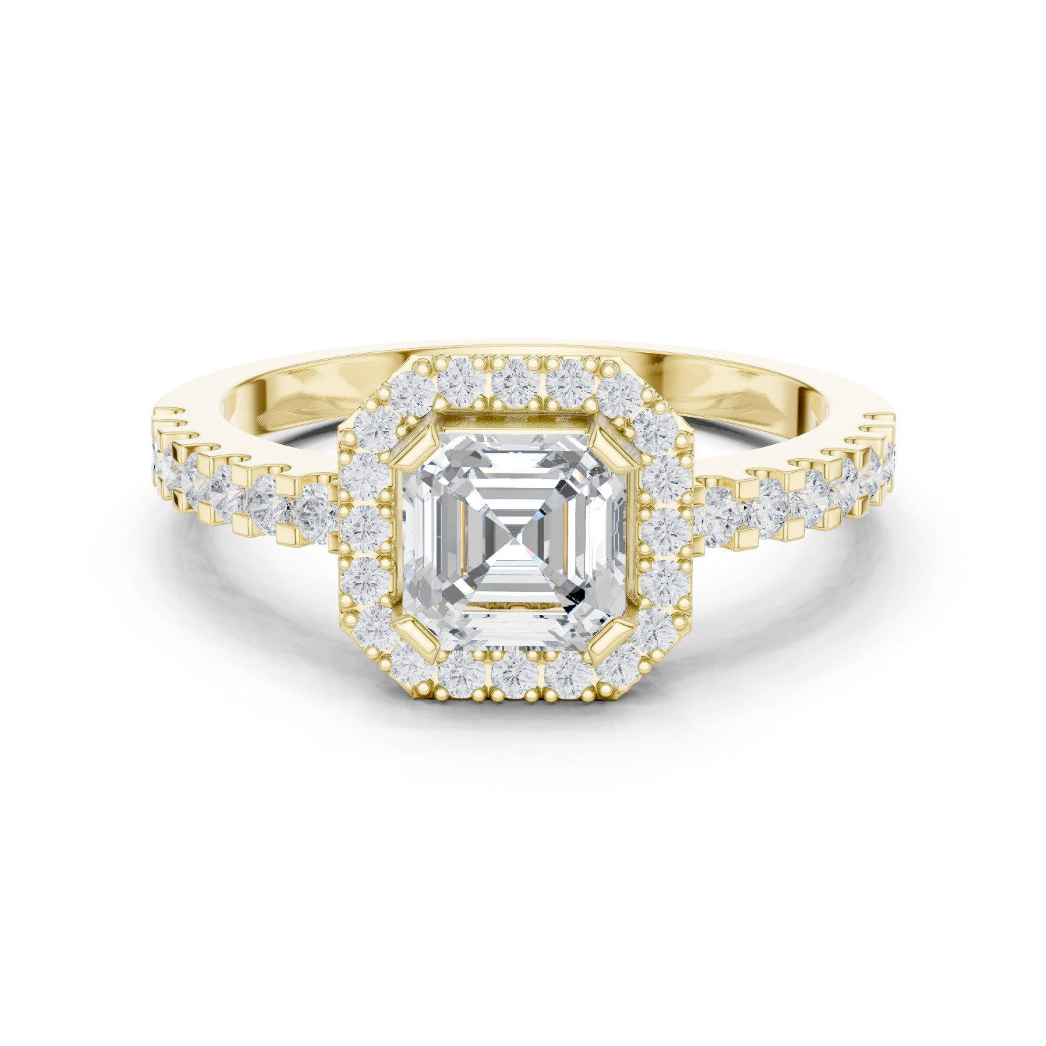 Gold Ring DDLR-765, Yellow Gold
