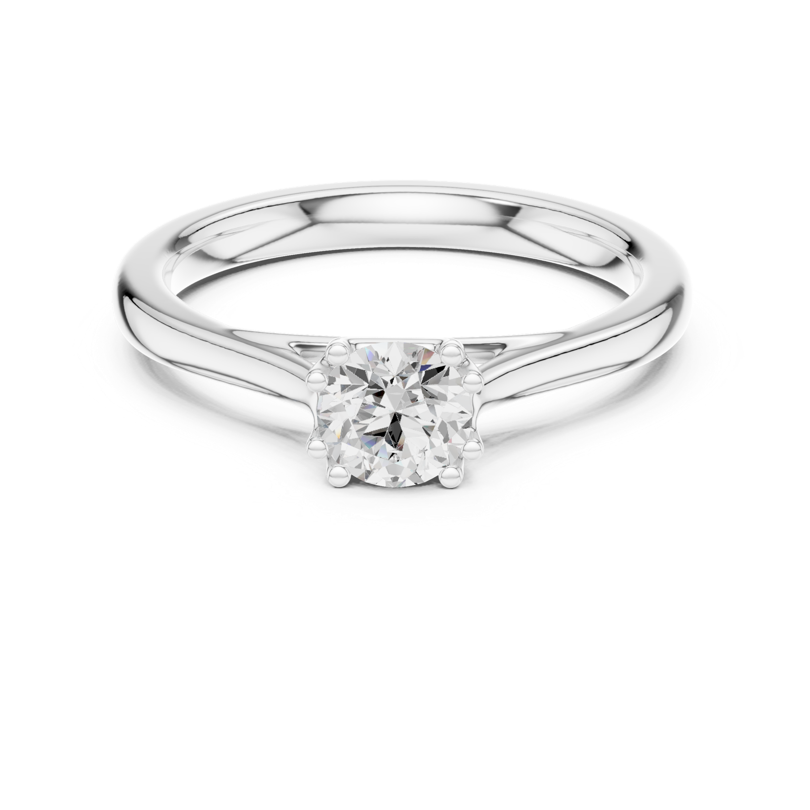 Gold Ring DDLR-551, White Gold
