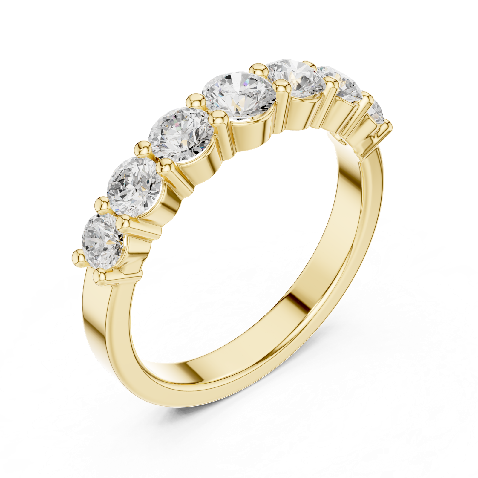 Gold Ring DDLR-382, Yellow Gold, view 2