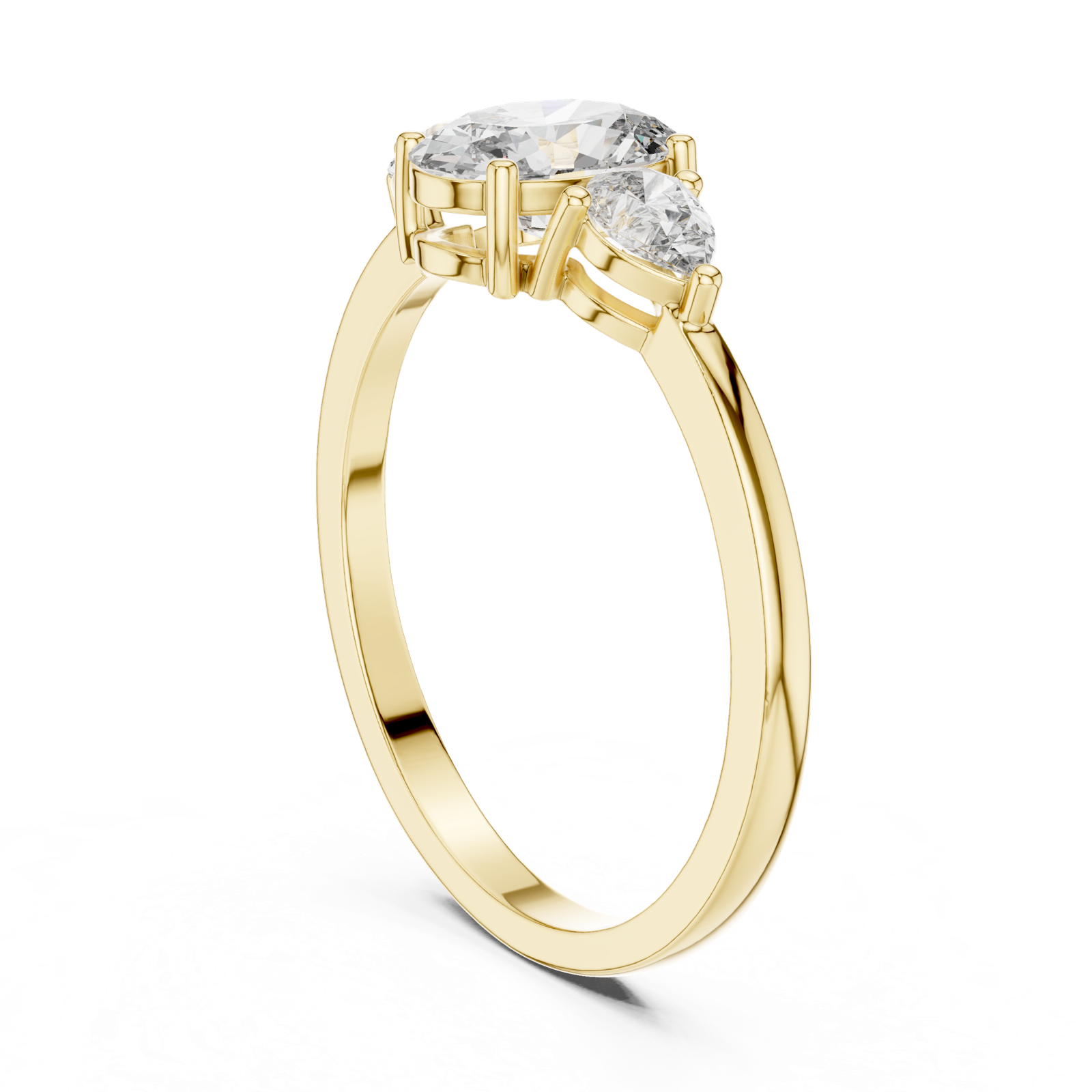 Gold Ring HLR-22, Yellow Gold