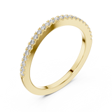 Gold Ring DDLR-048, Yellow Gold, view 2