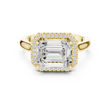 Gold Ring DDLR-332, Yellow Gold, view 4