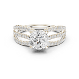 Gold Ring DDLR-676, White Gold