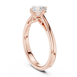 Gold Ring DDLR-556, Rose Gold