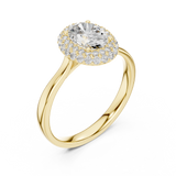 Gold Ring 00001L (14), Yellow Gold, view 2