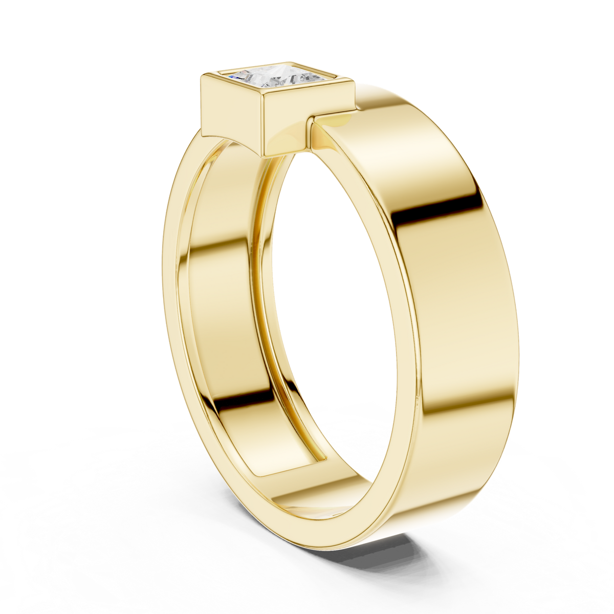 Gold Ring SBMR(2), Yellow Gold, view 1