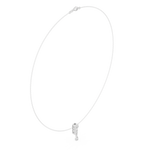 Gold Necklace SBWN (14), White Gold, view 1