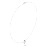 Gold Necklace SBWN (14), White Gold, view 1