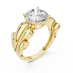 Gold Ring RLR1756, Yellow Gold, view 2