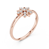Gold Ring 1 (382), Rose Gold, view 2