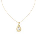 Gold Pendant GPD-0014, Yellow Gold, view 4