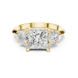 Gold Ring DDLR-904, Yellow Gold, view 4