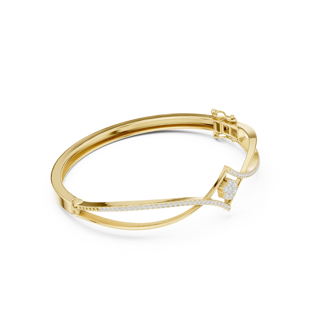 Gold Bracelet SBWB (14), Yellow Gold, view 1