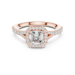 Gold Ring DDLR-908, Rose Gold, view 4