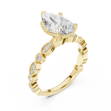 Gold Ring DDLR-359, Yellow Gold, view 2