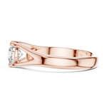 Gold Ring LR-0009, Rose Gold, view 3