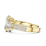 Gold Ring L03-689, Yellow Gold, view 3