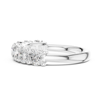 Gold Ring DDLR-684, White Gold, view 3