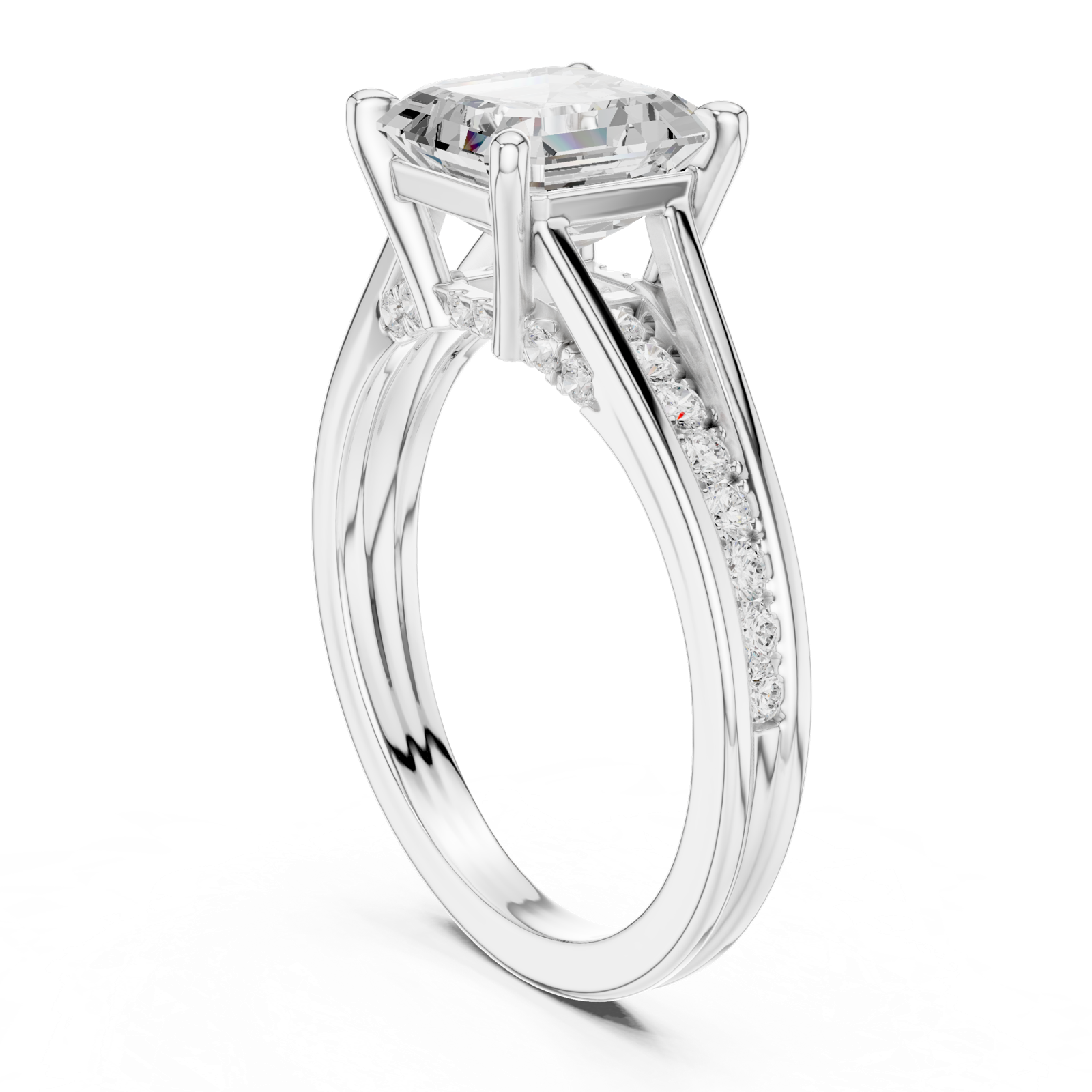Gold Ring DDLR-992, White Gold