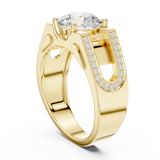 Gold Ring SBMR(45), Yellow Gold, view 1