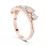 Gold Ring HLR-81, Rose Gold