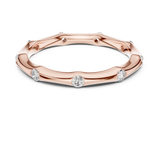 Gold Ring L03-1172, Rose Gold, view 4