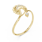 Gold Ring 1 (116), Yellow Gold, view 2