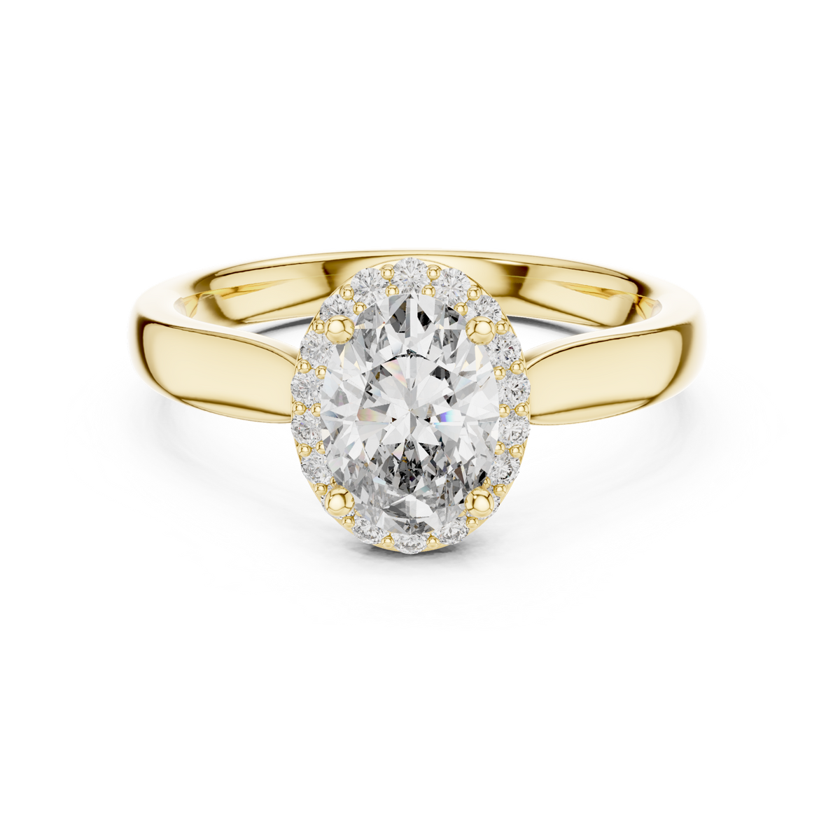 Gold Ring 00001L (47), Yellow Gold